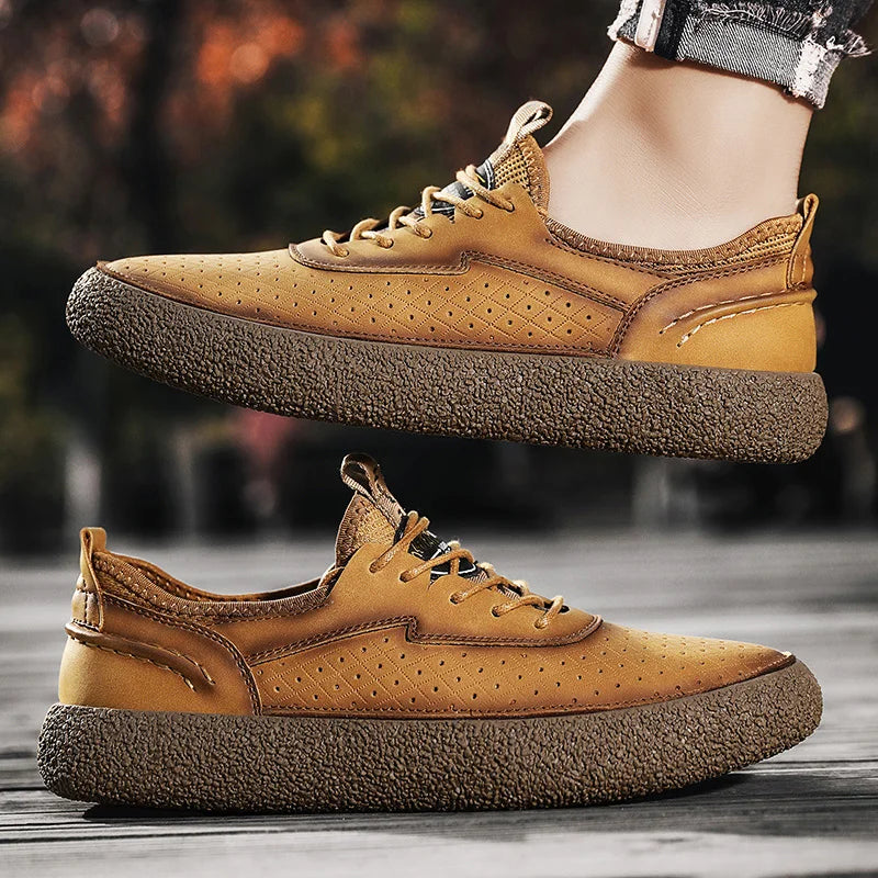 Coltwood Leather Sneakers — Allyours Closet (view 3)