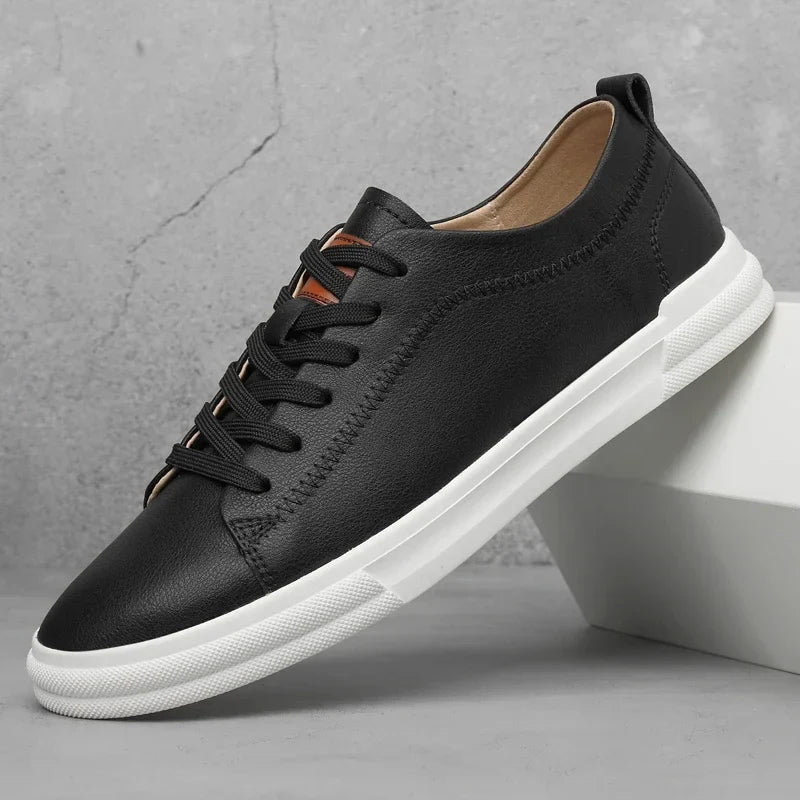 Cassian Leather Sneakers — Allyours Closet (view 6)