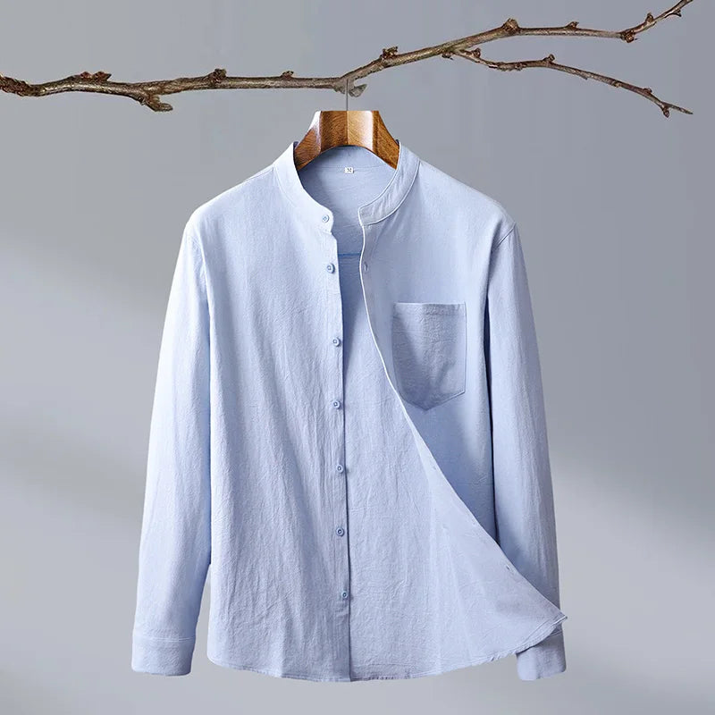 Portland Linen Shirt — Allyours Closet (view 5)