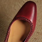 Soravina Leather Heels — Allyours Closet (view 6)
