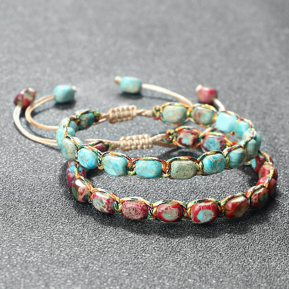 Bohemian Earthstone Bracelet — Allyours Closet (view 3)
