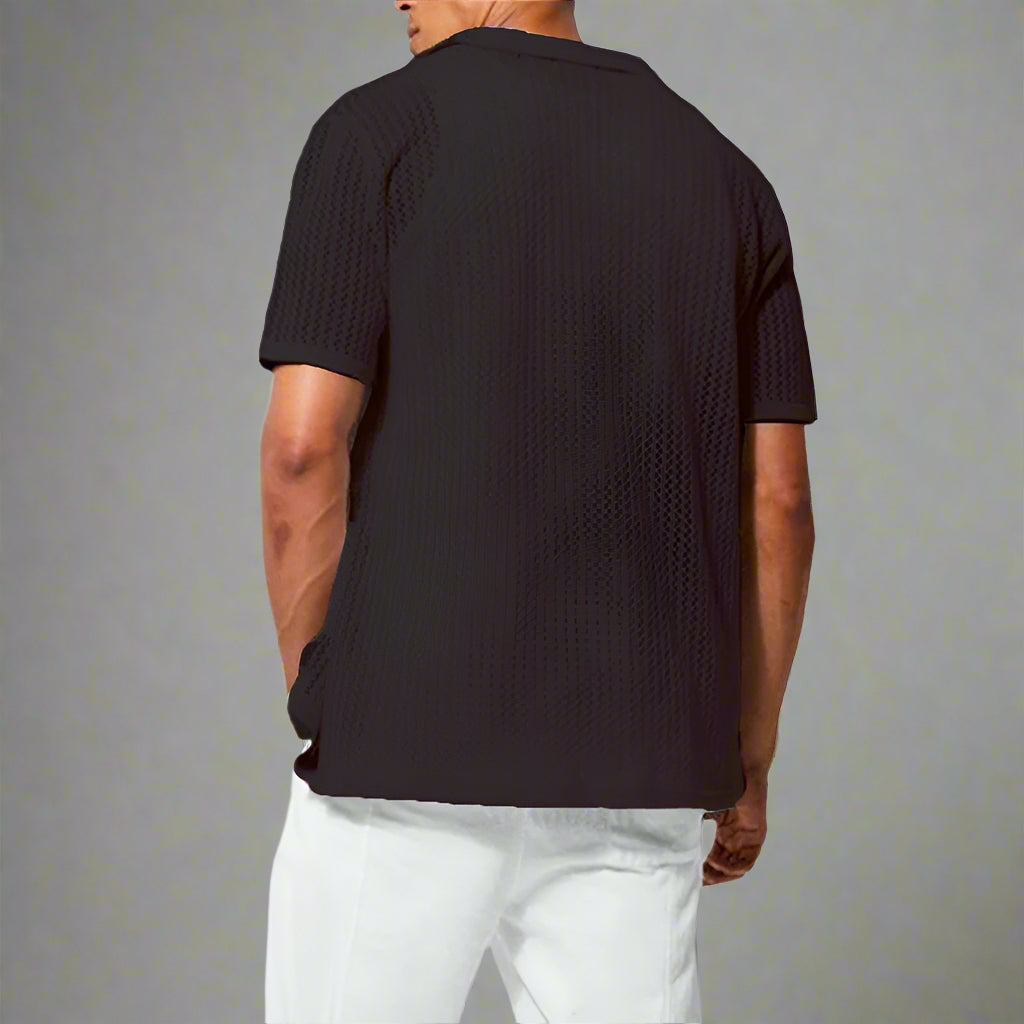 Offshore Club Knitted Shirt — Allyours Closet (view 5)