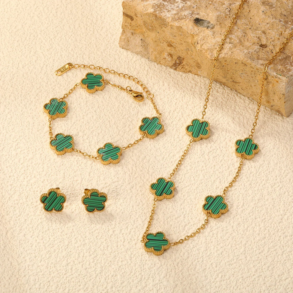 Petal Grace Jewelry Set — Allyours Closet (view 7)