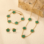 Petal Grace Jewelry Set — Allyours Closet (view 7)