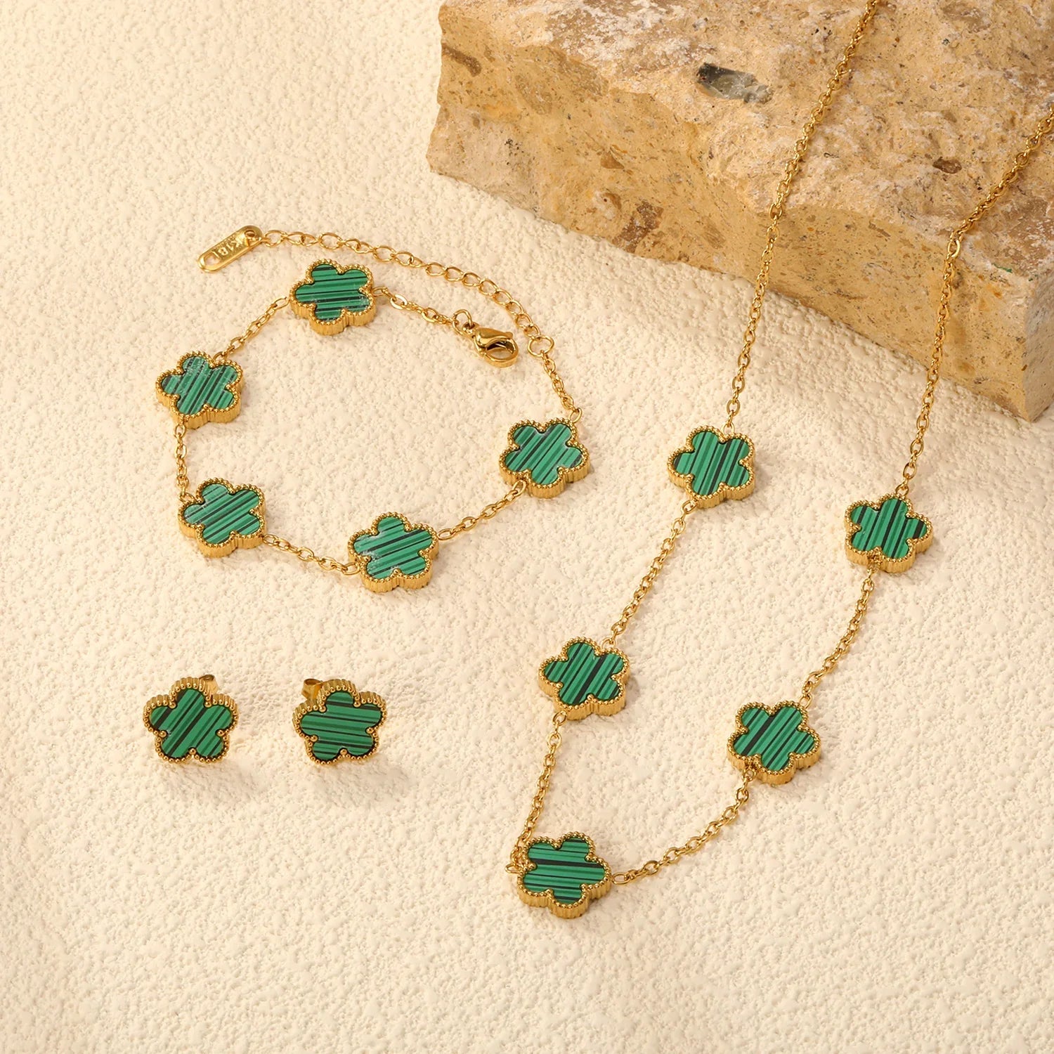 Petal Grace Jewelry Set — Allyours Closet (view 7)