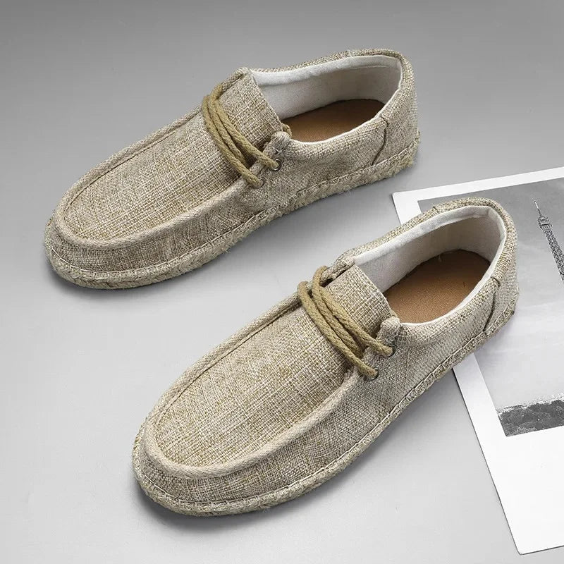Nash Linen Loafers — Allyours Closet (view 6)