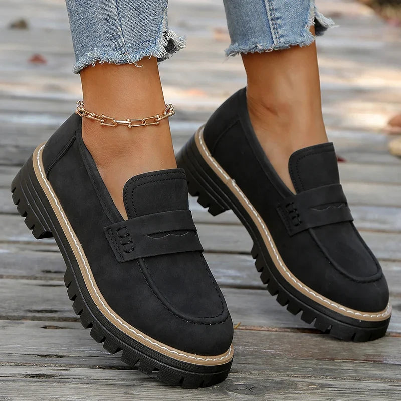 Sora Suede Loafers — Allyours Closet (view 8)