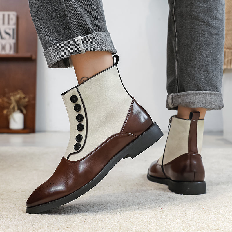 Hartford Leather Boots — Allyours Closet (view 6)