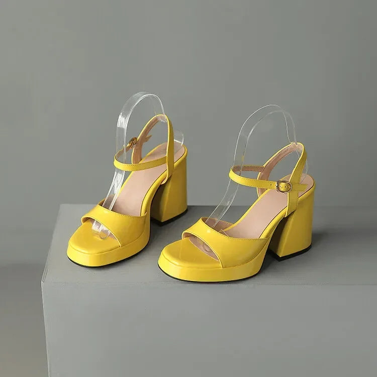Valetta Gloss Heels — Allyours Closet (view 3)