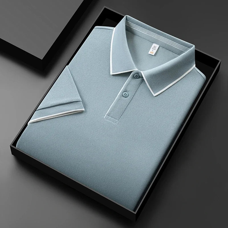 Division Knit Polo — Allyours Closet (view 6)