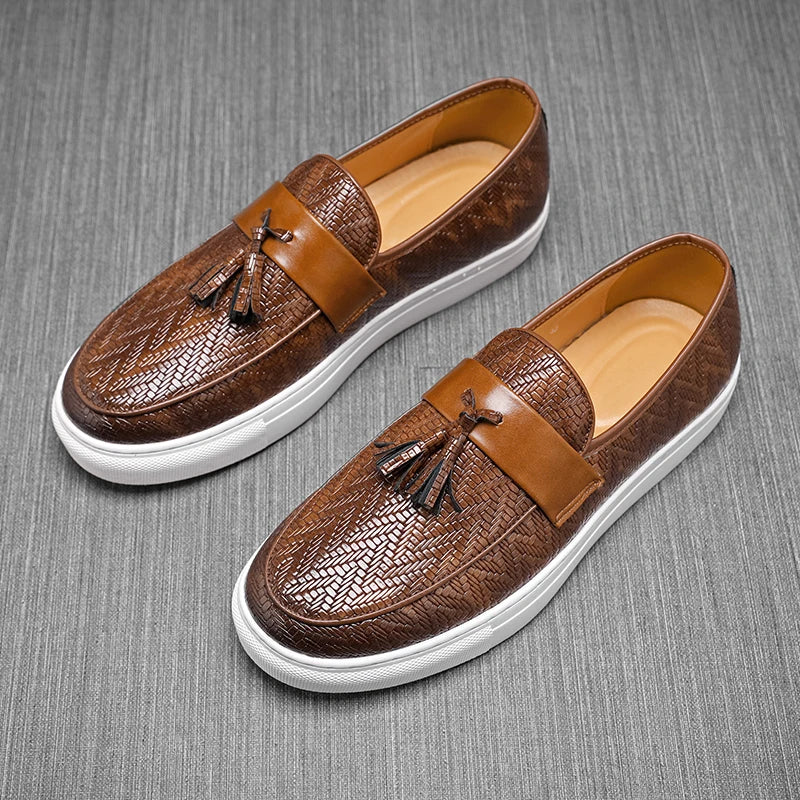 Vandro Leather Loafers — Allyours Closet (view 4)