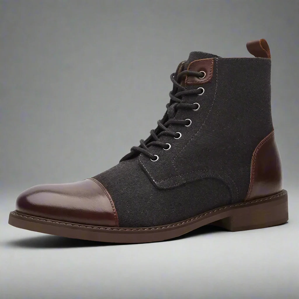 Montagne Patchwork Boots — Allyours Closet (view 4)