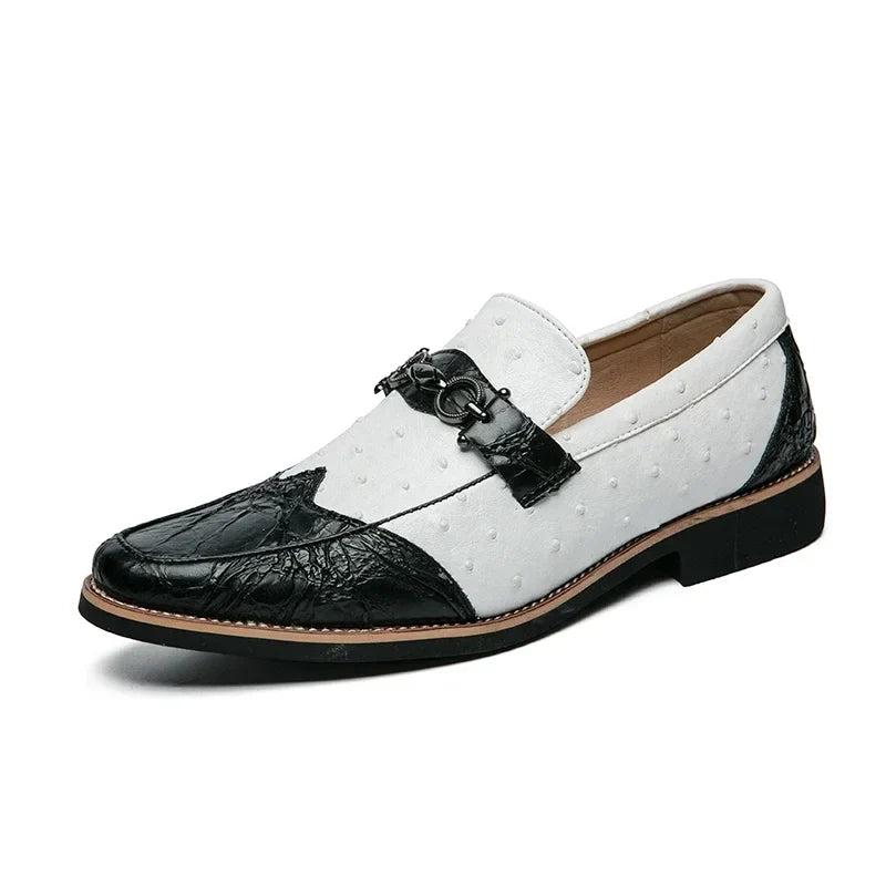 Vantano Italian Leather Loafers — Allyours Closet (view 10)