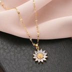 Sunflower Necklace — Allyours Closet (view 2)