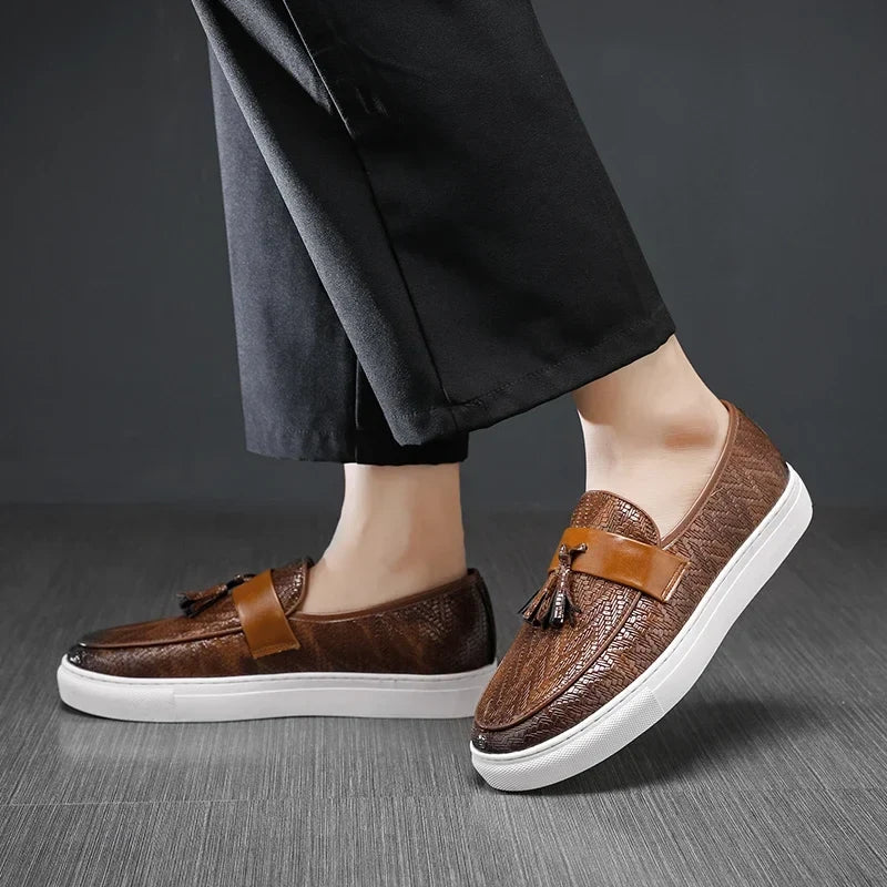 Vandro Leather Loafers — Allyours Closet (view 3)
