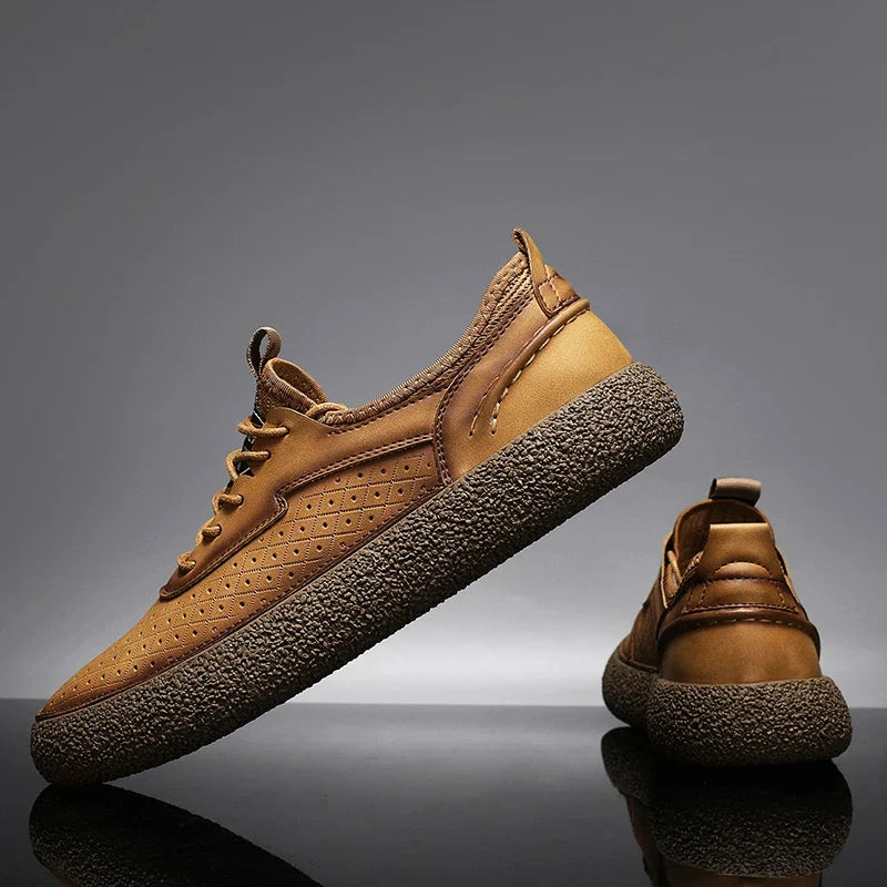 Coltwood Leather Sneakers — Allyours Closet (view 2)