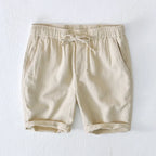 Marston Linen Blend Shorts — Allyours Closet (view 2)