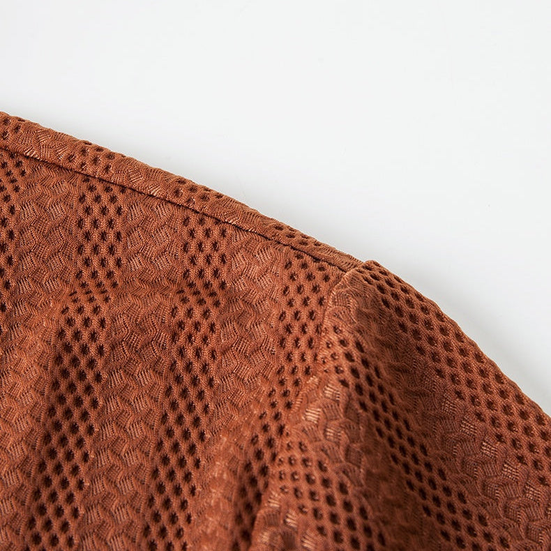 Luca Milano Knitted Polo — Allyours Closet (view 6)