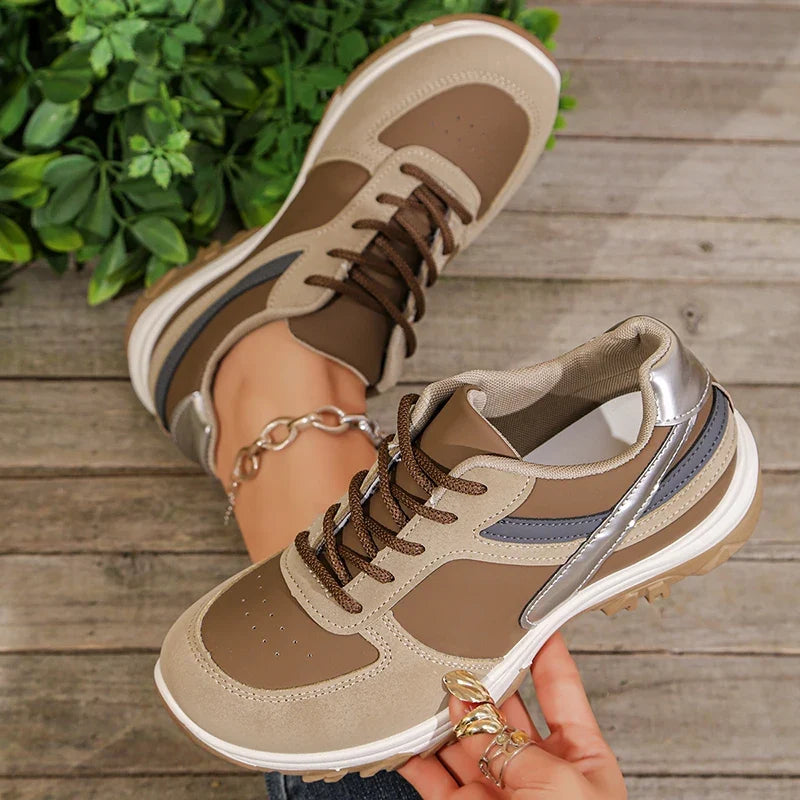 Vianna Leather Sneakers — Allyours Closet (view 4)