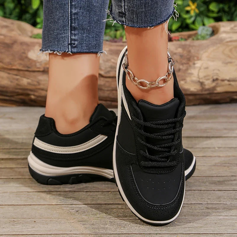 Vianna Leather Sneakers — Allyours Closet (view 8)