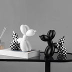 Checkerboard Balloon Dogs — Allyours Closet