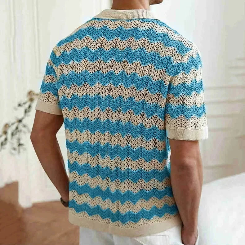Palmero Knit Button Up — Allyours Closet (view 2)