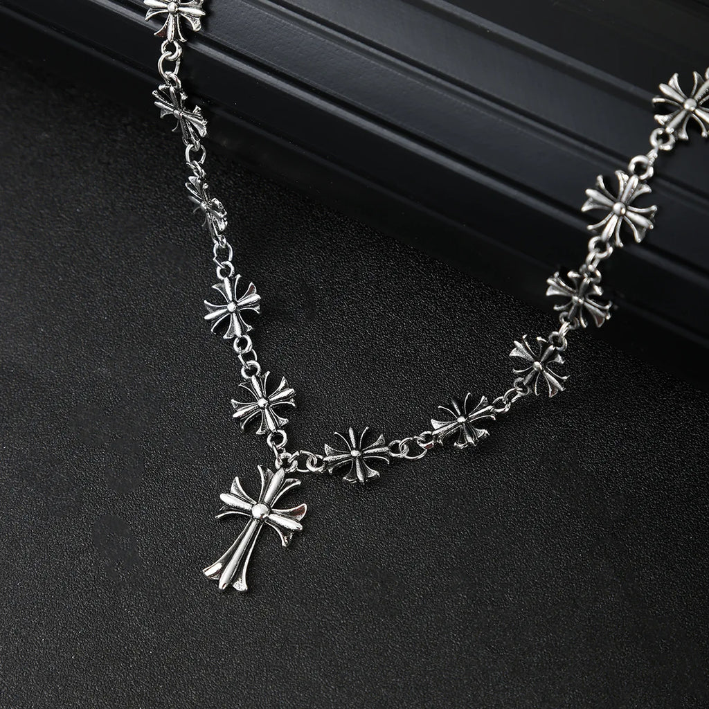 Arcanum Cross Necklace — Allyours Closet (view 3)
