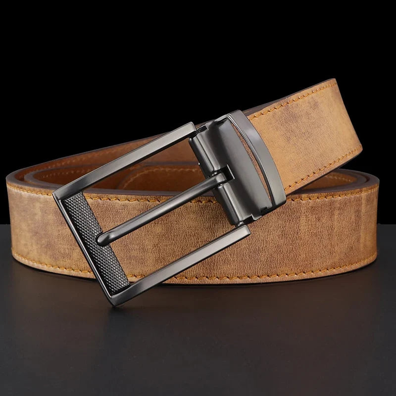 Prescott Cowhide Belt — Allyours Closet