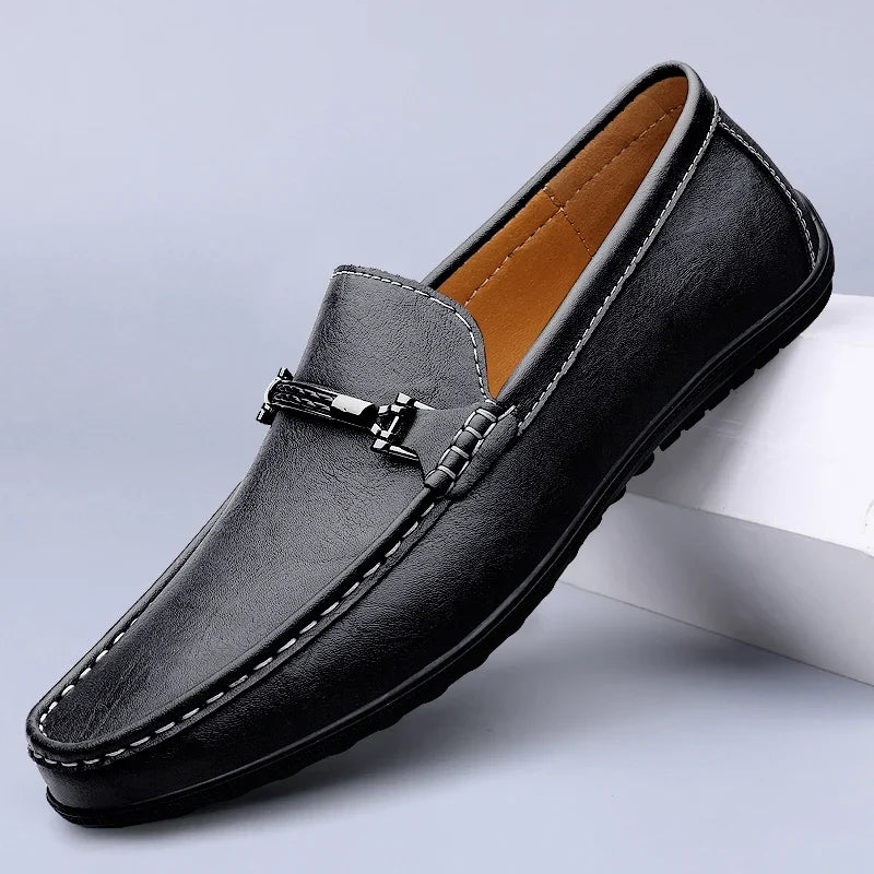Valente Genuine Leather Loafers — Allyours Closet (view 3)