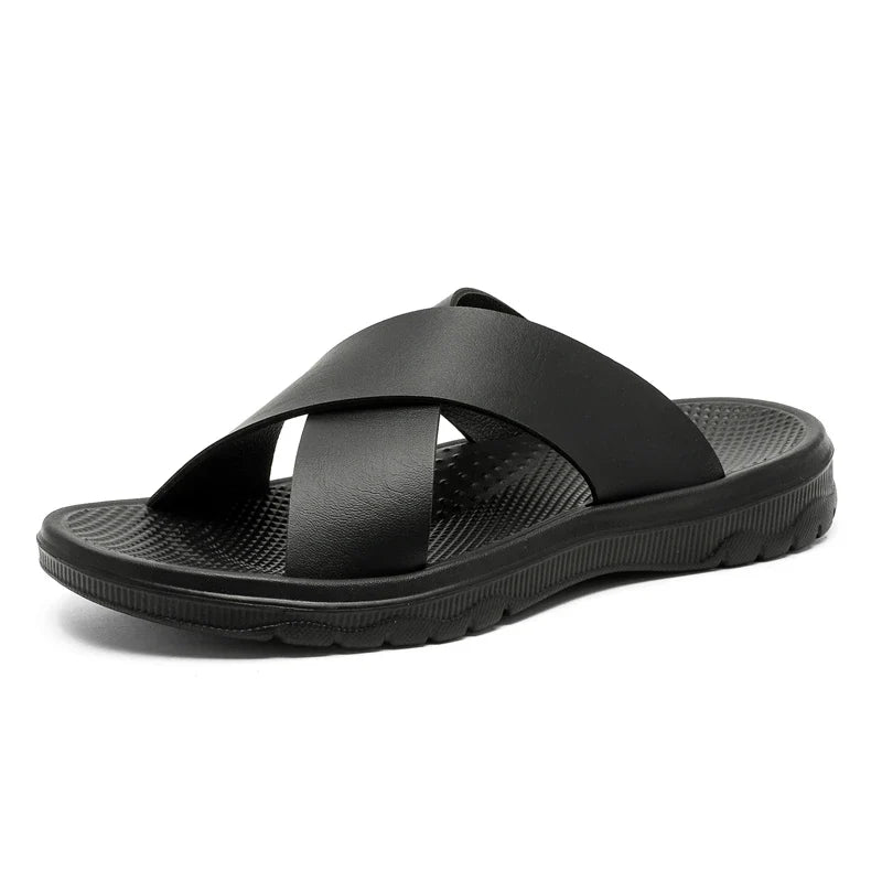 Viento Leather Sandals — Allyours Closet (view 9)