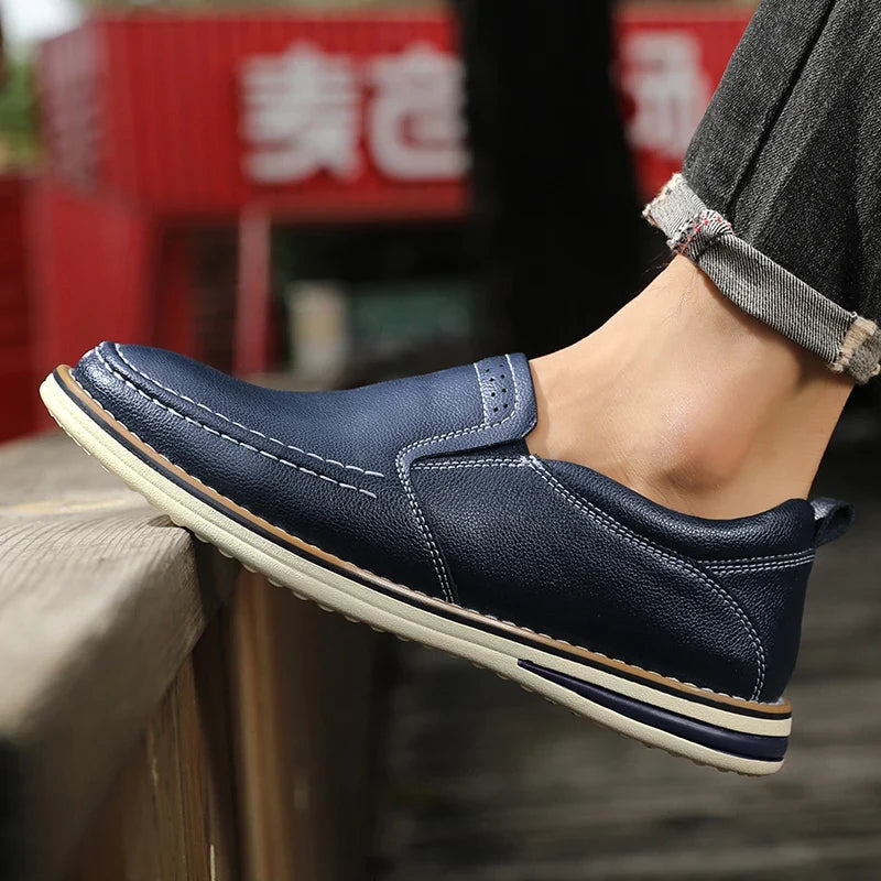 Savino Leather Loafers — Allyours Closet (view 3)