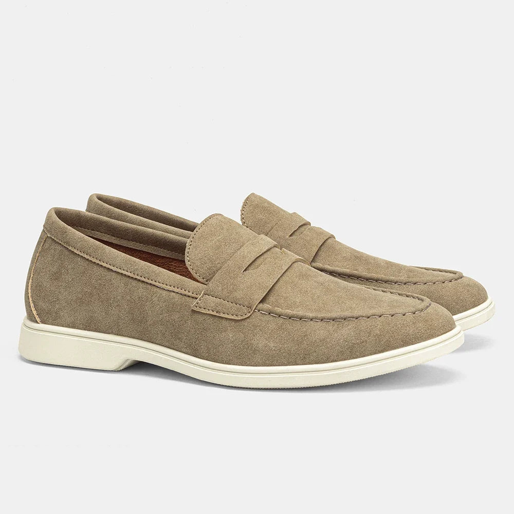 Luca Suede Loafers — Allyours Closet (view 6)