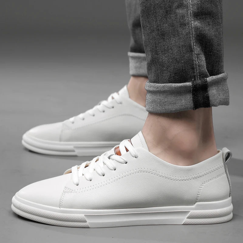 Cassian Leather Sneakers — Allyours Closet (view 4)