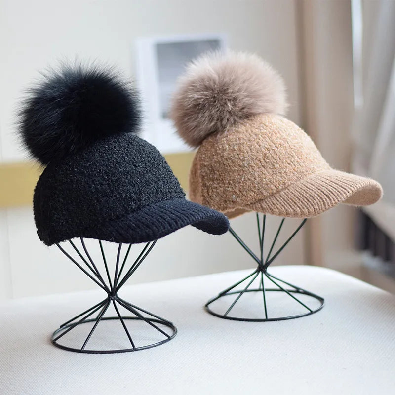 Alpine Pom Cap — Allyours Closet