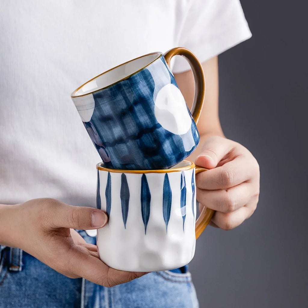Azure Ceramic Mugs - Rituals Collection — Allyours Closet (view 3)