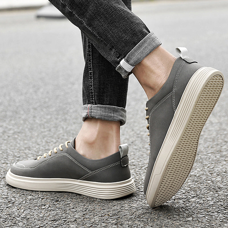 Vincenzo Leather Sneakers — Allyours Closet (view 8)