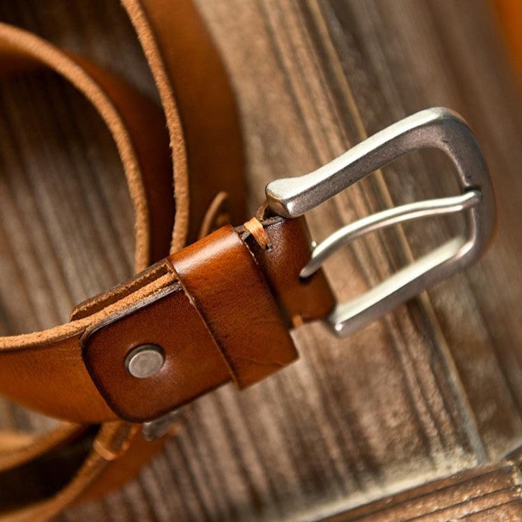 Frontier Cowhide Belt — Allyours Closet (view 7)