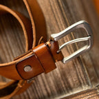 Frontier Cowhide Belt — Allyours Closet (view 7)