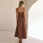 Amalfi Polka Dot Dress — Allyours Closet (view 4)