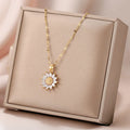 Sunflower Necklace — Allyours Closet
