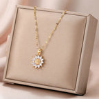 Sunflower Necklace — Allyours Closet