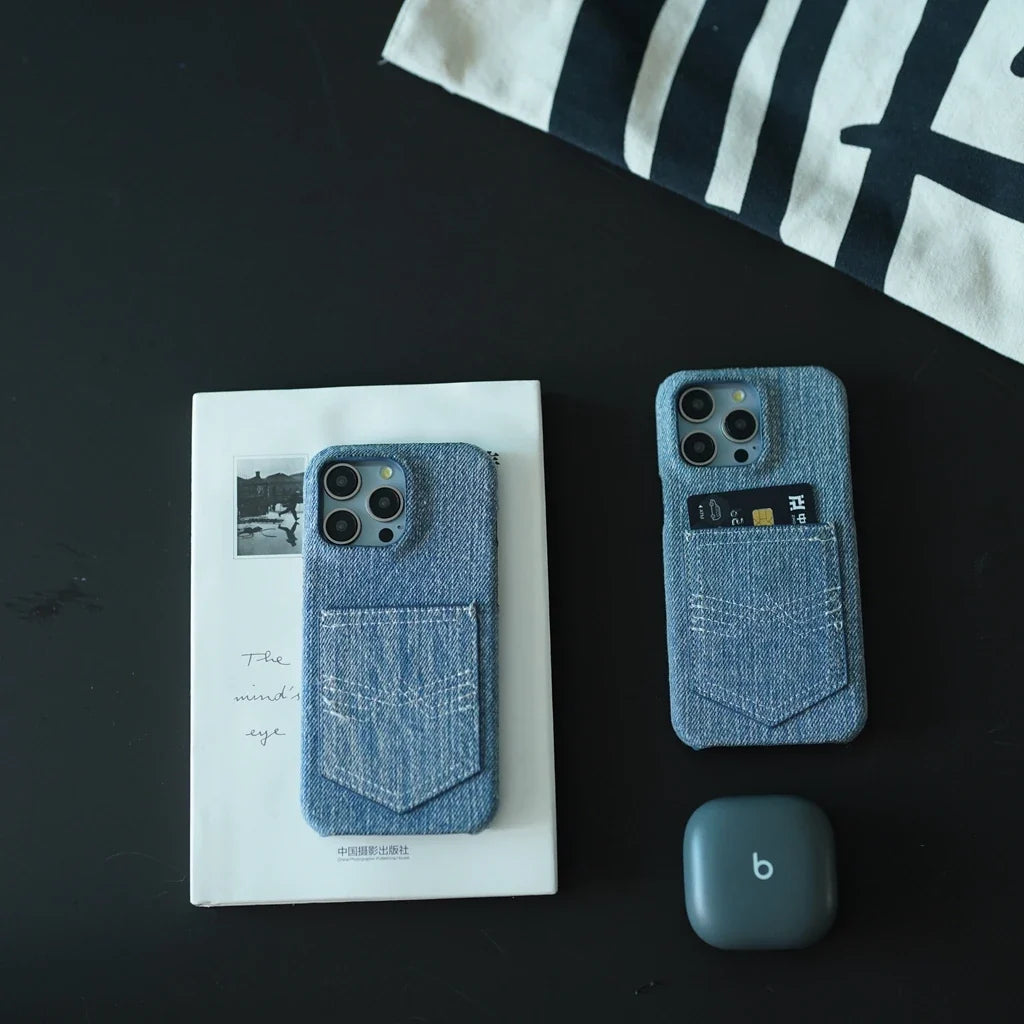 Blue Jean iPhone Case — Allyours Closet (view 2)