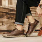 Frontier Leather Sneakers — Allyours Closet (view 5)