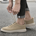 Vincenzo Leather Sneakers — Allyours Closet (view 7)