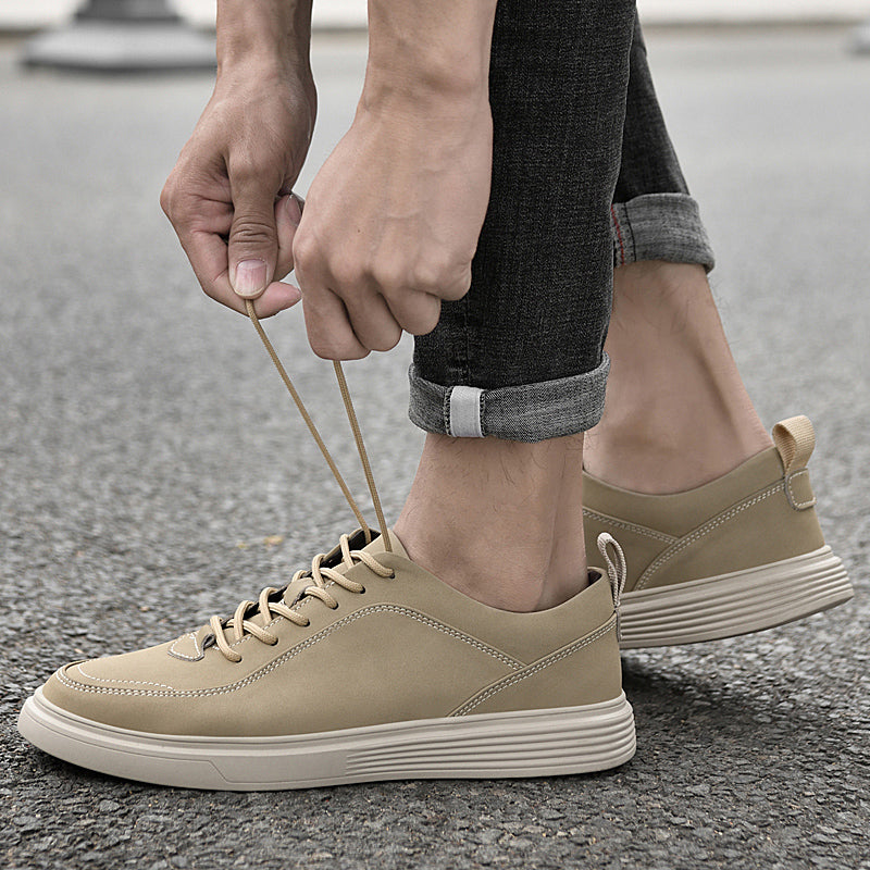 Vincenzo Leather Sneakers — Allyours Closet (view 7)