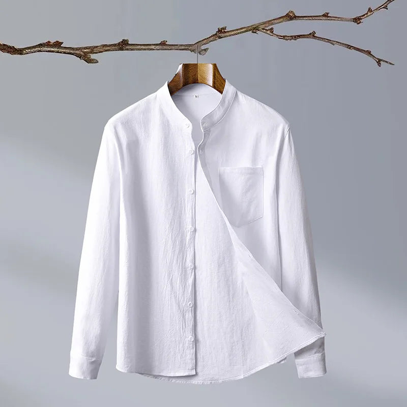 Portland Linen Shirt — Allyours Closet (view 3)