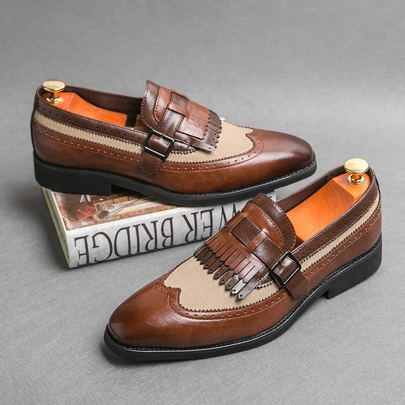 Monaco Fringe Loafers — Allyours Closet