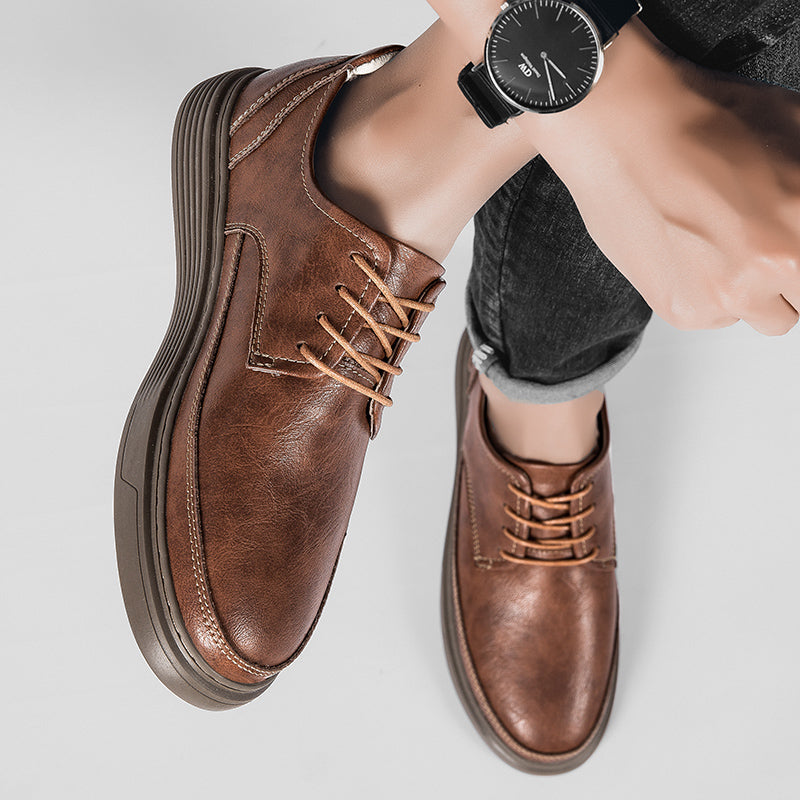 Braymont Classic Leather Shoes — Allyours Closet (view 4)