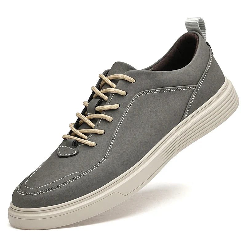 Vincenzo Leather Sneakers — Allyours Closet (view 10)