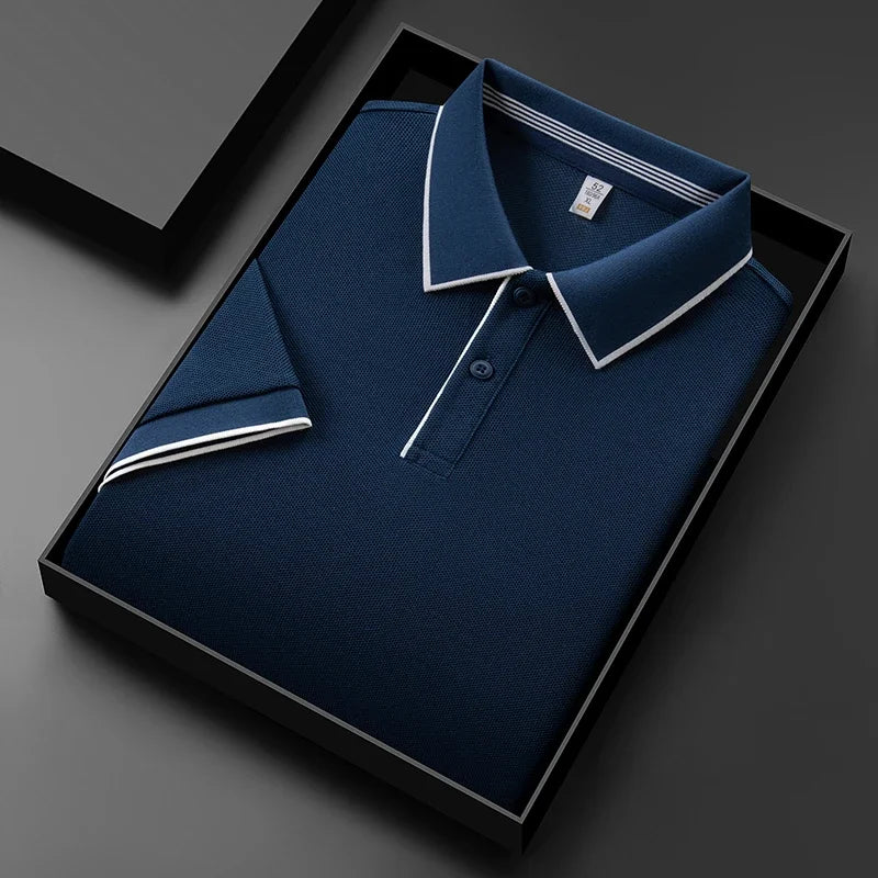 Division Knit Polo — Allyours Closet (view 8)